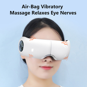 可折叠设计智能加热眼部护理按摩器，带空气压缩睡眠眼罩蓝牙音乐礼品减轻眼睛疲劳 - Product Image 4