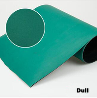 Tapis antistatique vert OEM pour salle blanche, rouleau de tapis de travail pour table, banc de travail, sol, tapis en caoutchouc ESD