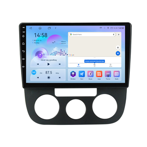 Pantalla de Coche Android de 10 Pulgadas con Sistema GPS, Cámara de Reversa, Apple CarPlay, Autoradio Multimedia para <span class=keywords><strong>VW</strong></span> SAGITAR Jetta <span class=keywords><strong>Bora</strong></span> 2005~<span class=keywords><strong>2010</strong></span> - Product Image 1