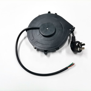 Adaptador de Corriente de 12V con Enchufe Chino, Cable de Extensión de 16AWG, Carrete de Cable Retráctil de 2.5m - Product Image 5