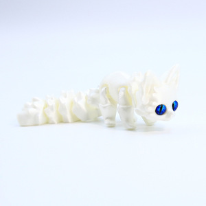 Modèle d'ornement renard mignon imprimé en 3D 2026 avec articulations multiples, pendentif clé articulé, corde de suspension, accessoires de décoration de chambre, cadeaux - Product Image 6