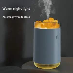 Humidificador de Sal de Plástico de Gran Capacidad, Silencioso, con Iones Negativos, Alimentación USB/CA, para Dormitorio, Familia, Escritorio, Aromaterapia, ¡Oferta! - Product Image 5