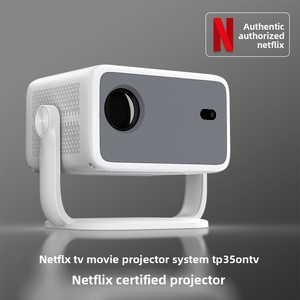 <span class=keywords><strong>Projecteur</strong></span> Home Cinéma Portable Transfrontalier Soigneusement Sélectionné 1080P 3D Intégré 650 Lumens Authentique sous Licence Netflix CRT Garantie 3 Ans - Product Image 4