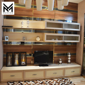 <span class=keywords><strong>Ensemble</strong></span> d'unité de meuble <span class=keywords><strong>TV</strong></span> <span class=keywords><strong>blanc</strong></span> en bois conçoit des meubles de salon unité murale moderne conçoit un meuble <span class=keywords><strong>TV</strong></span> - Product Image 5