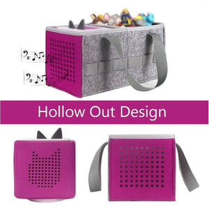 Sac de rangement pour jouets en feutre <span class=keywords><strong>Tony</strong></span> <span class=keywords><strong>Box</strong></span>, simple et classique, ensemble d'entrée luxueux et décontracté pour garçons et filles - Product Image 2