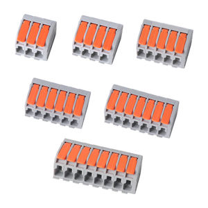 銅レバーコネクタナットコンパクトワイヤコネクタは、複数タイプの高速接続端子を押し込みます - Product Image 5