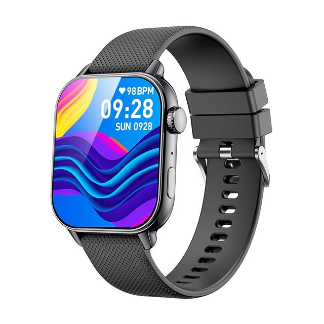 Wholesale 1.85 Inch AMOLED Smartwatch 2024 Android Fitness Tracker with Compass & BT Call Feature IP68 Waterproof for Men Women