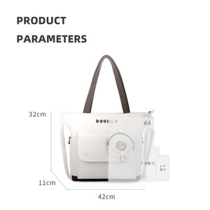 <span class=keywords><strong>2026</strong></span>年OEM制造商热门新款大号涤纶手提包手提包个性化潮流斜挎包手提包可定制带徽标 - Product Image 3