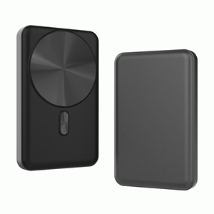 Caricatore Wireless Magnetico Ultra-Sottile in Lega di Alluminio di Alta Qualità 5000mAh, Ingresso Type-C, Uscita 15W, Presa Universale con Protezione da Sovraccarico - Product Image 1