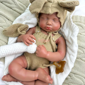 Zachte, stevige siliconen 20 inch LouLou reborn poppen, aanpassing van geslacht & haarstijl, rechtstreeks uit de fabriek, inspectie mogelijk - Product Image 3