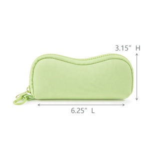 カスタムロゴジュエリーボックスポータブル防水ネオプレンアイウェアアイサングラスポーチサングラス眼鏡ケースバッグフック付き - Product Image 3