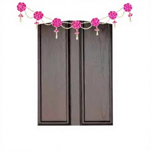 Nouveauté : Toran brodé de roses et de perles - Décoration de porte élégante et vintage avec taille personnalisée - Product Image 1