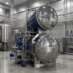 Esterilizador de Vapor Industrial Personalizado, <span class=keywords><strong>Autoclave</strong></span> para Esterilización de Alimentos Enlatados - Product Image 1