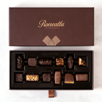 Boîte à chocolat artisanale de qualité supérieure personnalisable, boîte cadeau vide pour chocolats avec 12 compartiments, boîte en papier pour macarons, boîte à pâtisserie