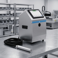 Industriële inkjetprinter voor continue automatische reiniging en codeermachine voor houdbaarheidsdatumafdruk