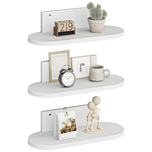 Estante flotante de madera de 3 piezas para dormitorio, cocina, estante de almacenamiento decorativo montado en la pared para libros, macetas de plantas, granja Rural - Product Image 5