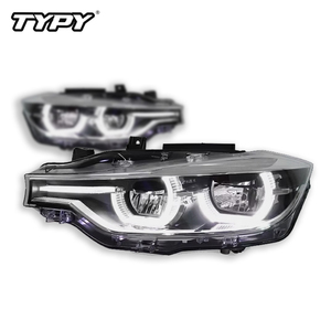 Fari Bicolore TYPY per <span class=keywords><strong>BMW</strong></span> Serie 3 <span class=keywords><strong>F30</strong></span> F35 F80 2013-2018, Fari <span class=keywords><strong>LED</strong></span> Plug and Play, Luci Anteriori, Accessori Auto - Product Image 6