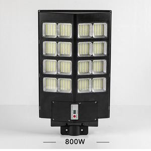 Vườn đường ngoài trời IP67 ABS tất cả trong một ánh sáng đường phố dẫn đèn 800W 1000W cảm biến chuyển động thương mại dẫn ánh sáng đường phố với cực - Product Image 2