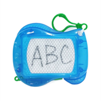 Tablette de dessin miniature premium pour enfants avec clip porte-clés, effaçable, pour gribouillage, croquis et écriture