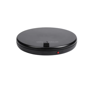 Vendita Display rotante elettrico 45cm fotografia giradischi motorizzato rotazione Display Base 100kg di carico del prodotto dal vivo top plug plug - Product Image 2