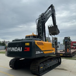 Pelle sur chenilles Hyundai 220lc-9s d'occasion de haute qualité, poids en fonctionnement de 22 tonnes, avec roulement à engrenages à noyau, composants PLC en vente - Product Image 5