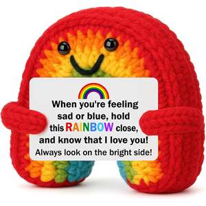 Nouvelle poupée en crochet faite à la main, motif paon positif, en fil de crochet, très vendue à l'international - Product Image 4