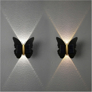 Minimalist IP44 Butterfly Solar Wall <b>Light</b> <b>Motion</b> <b>Sensor</b> <b>LED</b> Lamp for Garden Patio Yard Pathway Ceiling <b>light</b> - Product Image 5