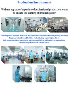 Plaque signalétique découpée sur mesure, impression sérigraphique, panneau électronique en PC, logo personnalisé, motif sur mesure - Product Image 6