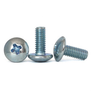 M5 M8 China Factory Supplier Blue and <strong>White</strong> Zinc <strong>Screw</strong> Phillips Truss Head <strong>Screws</strong> - Product Image 1