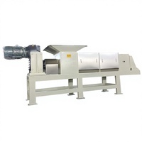 Nueva Máquina de Reciclaje de Residuos de Cocina con Caja de Cambios, Deshidratador de Fibras de Plátano y Prensa de Tornillo para Lodos de Papel, Equipo de Procesamiento