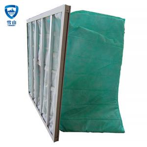 <span class=keywords><strong>Nouveau</strong></span> filtre à poche en fibre synthétique G4 F5-F9 à efficacité moyenne pour systèmes HVAC à usage industriel - Product Image 5