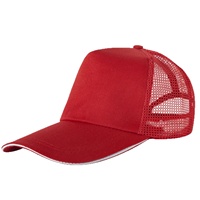 Gorra de béisbol de malla con logo personalizado, sombrero de verano con protección solar, letras impresas, transpirable, publicitaria, parasol, snapback unisex