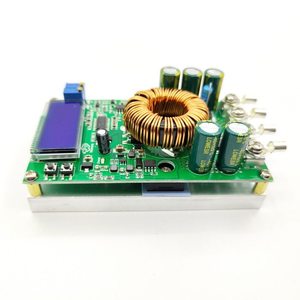 Módulo de alimentación ajustable de alta potencia de 20A CC |   Medidor de Voltaje y Amperaje LCD CV/CC de Doble Pantalla, Módulo de Alimentación de CC de 20A W815 - Product Image 2