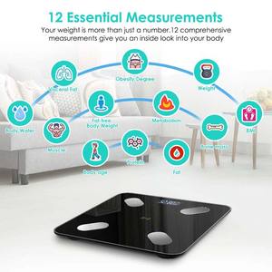 Balance connectée intelligente pour l'analyse <span class=keywords><strong>de</strong></span> la composition corporelle et <span class=keywords><strong>de</strong></span> la <span class=keywords><strong>graisse</strong></span> corporelle - Product Image 6