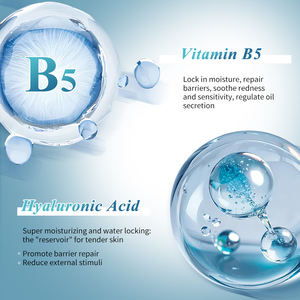 Tampons de trempage végétaliens à base d'acide hyaluronique + vitamine B5, OEM/ODM |   Formule de traitement éclaircissante et réparatrice de la barrière cutanée pour tous les types de peau - Product Image 4