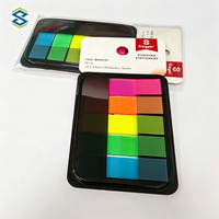 Marcadores de Libros de Papel Coloridos con Logotipo Personalizado, Resistentes al Agua, con Película PET, Etiquetas Autoadhesivas, Notas Adhesivas, Separadores para Índice, para Uso Escolar y de Oficina