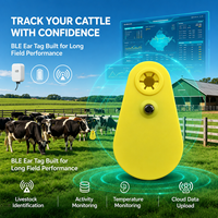 Etiquetas de Identificación Digital para Ganado, Resistentes al Agua, con Código QR, para Cerdos y Vacas, para la Prevención de Epidemias en Granjas