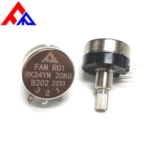 Wholesale 10K 50K 100K Metal Shaft Rotary Potentiometer Rheostats - Product Image 5