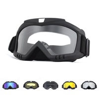 2025 rétro lunettes de moto tout-terrain coupe-vent et respirant casque lunettes lunettes de sport tactiques