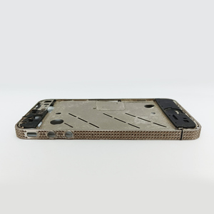 Cho iPhone4 undiamonde-nạm 3 hàng đá nhiều màu kim loại sang trọng điện thoại di động trong các khung sản phẩm khuyến mại - Product Image 4