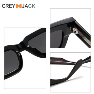 Gafas de Sol Retro Nuevas, Montura Completa Negra, Lentes TAC, 100% Protección UV, Unisex, Verano 2024, Protección Solar, Viajes, Conducción - Product Image 4