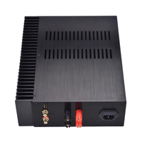 Boîtier de dissipation thermique unilatéral en aluminium usiné CNC pour émetteur audio personnalisé 269*90*311mm