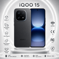IQOO 15 Nouveau Smartphone 5G Original Octa Core Écran 144Hz Double Carte SIM Anglais Charge Rapide 100W Trois Caméras Téléphone iQOO vivo