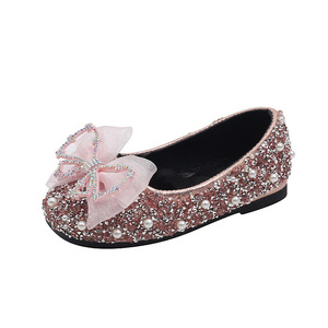 Chaussures de ballet princesse pour filles, ballerines d'été en cuir verni pour tout-petits, chaussures plates <span class=keywords><strong>à</strong></span> nœud papillon <span class=keywords><strong>à</strong></span> semelle souple pour bébé fille - Product Image 5