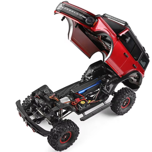 Радиоуправляемая машинка WLtoys 104010 1:10 Rock Crawler 4WD с электродвигателем 2,4 ГГц - внедорожная игрушка для скалолазания - Product Image 4