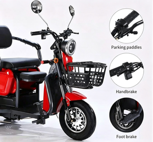 Tricycles électriques à trois <span class=keywords><strong>roues</strong></span> pour adultes, tricycle électrique 48V/60V, vélo électrique à <span class=keywords><strong>3</strong></span> <span class=keywords><strong>roues</strong></span> avec toit - Product Image 3