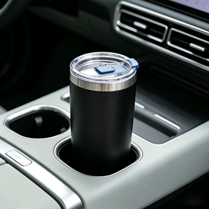 20oz 600ml tumbler stainless steel beer mug <b>double</b> <b>wall</b> with lid Leak-proof brief stainless steel beer mug insulated tumbler - Product Image 6