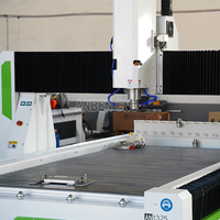 Routeur CNC ANBEN 1325 ATC avec commande PLC Syntec, moteur de broche 9 kW, 3 axes, zone de travail 1300x2500 mm pour meubles en bois et armoires