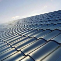 Tuile solaire 72 cellules 400w monocristallin produits d'énergie solaire module ligne de production de panneaux tuile solaire
