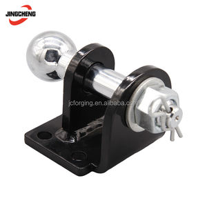 Crochet de remorque générique Accessoires de remorquage Adaptateur <span class=keywords><strong>d</strong></span>'<span class=keywords><strong>attelage</strong></span> de remorque multifonction Accessoires de camping-car Crochet de tracteur à <span class=keywords><strong>tête</strong></span> sphérique de connexion - Product Image 3